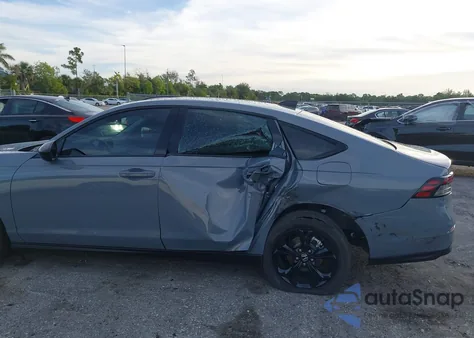 2025 Honda Accord Se z USA, uszkodzony, nr VIN 1HGCY1F42SA069955